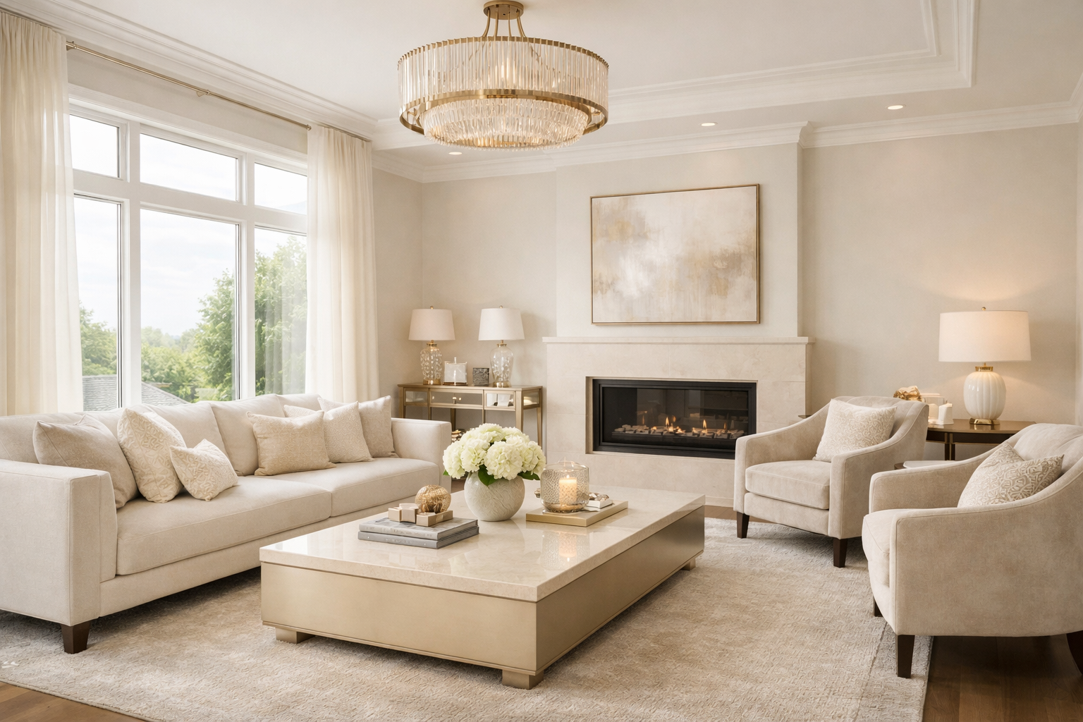 Sala de Estar Moderna