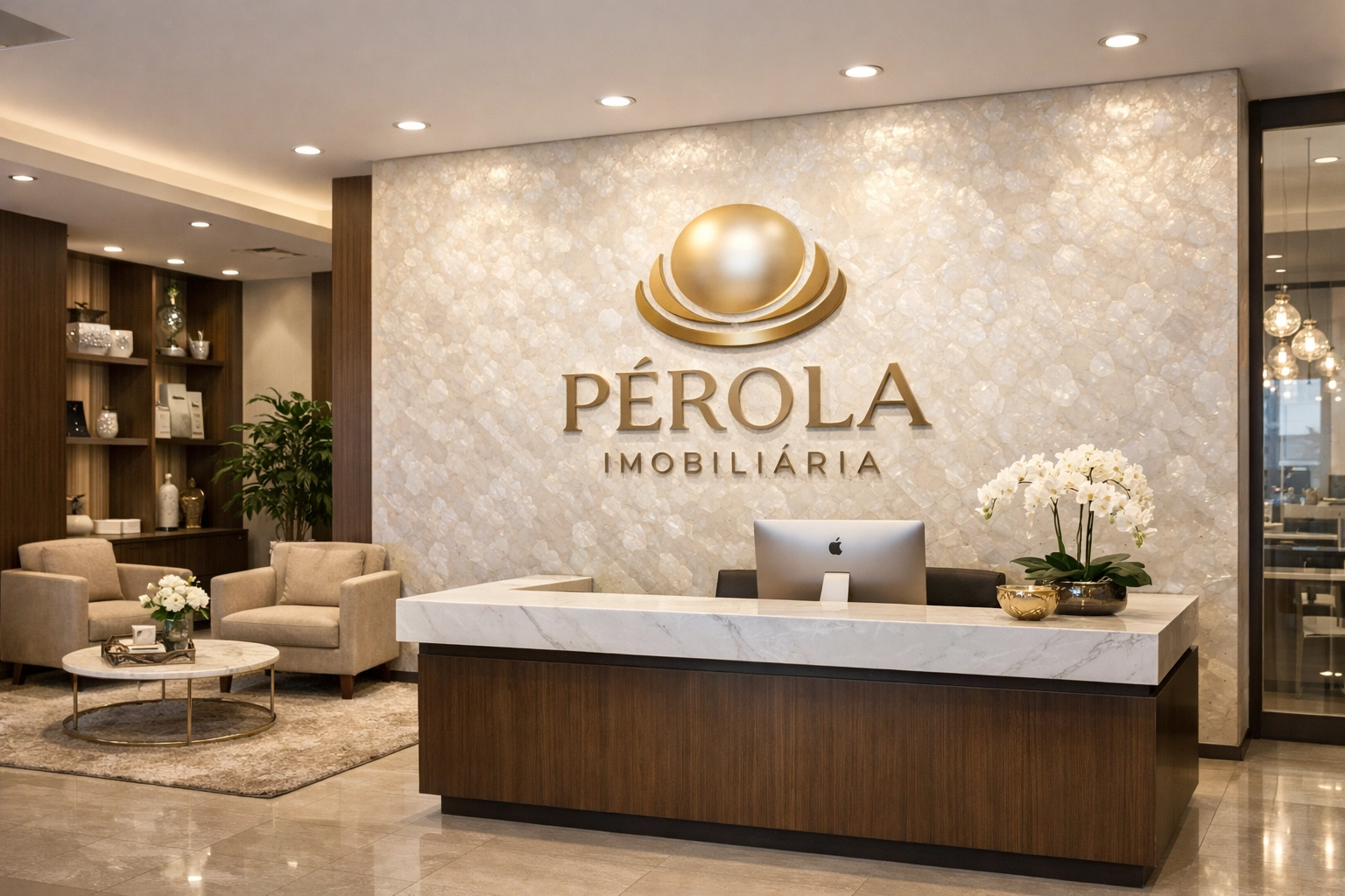 Recepção da Imobiliária