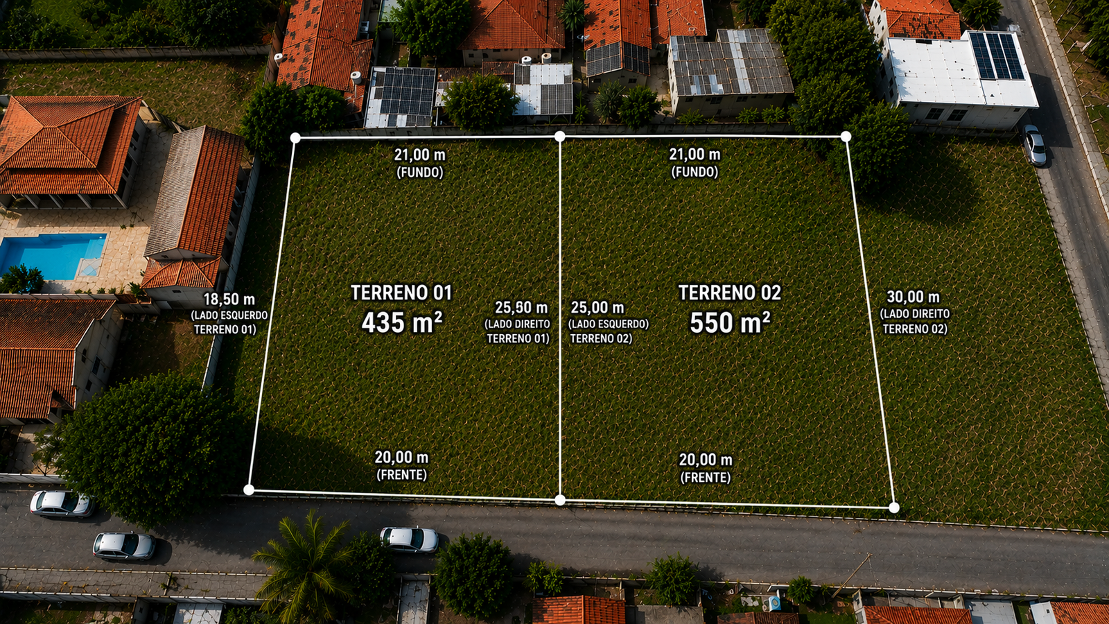 2 Terrenos no Jardim Amazônia II