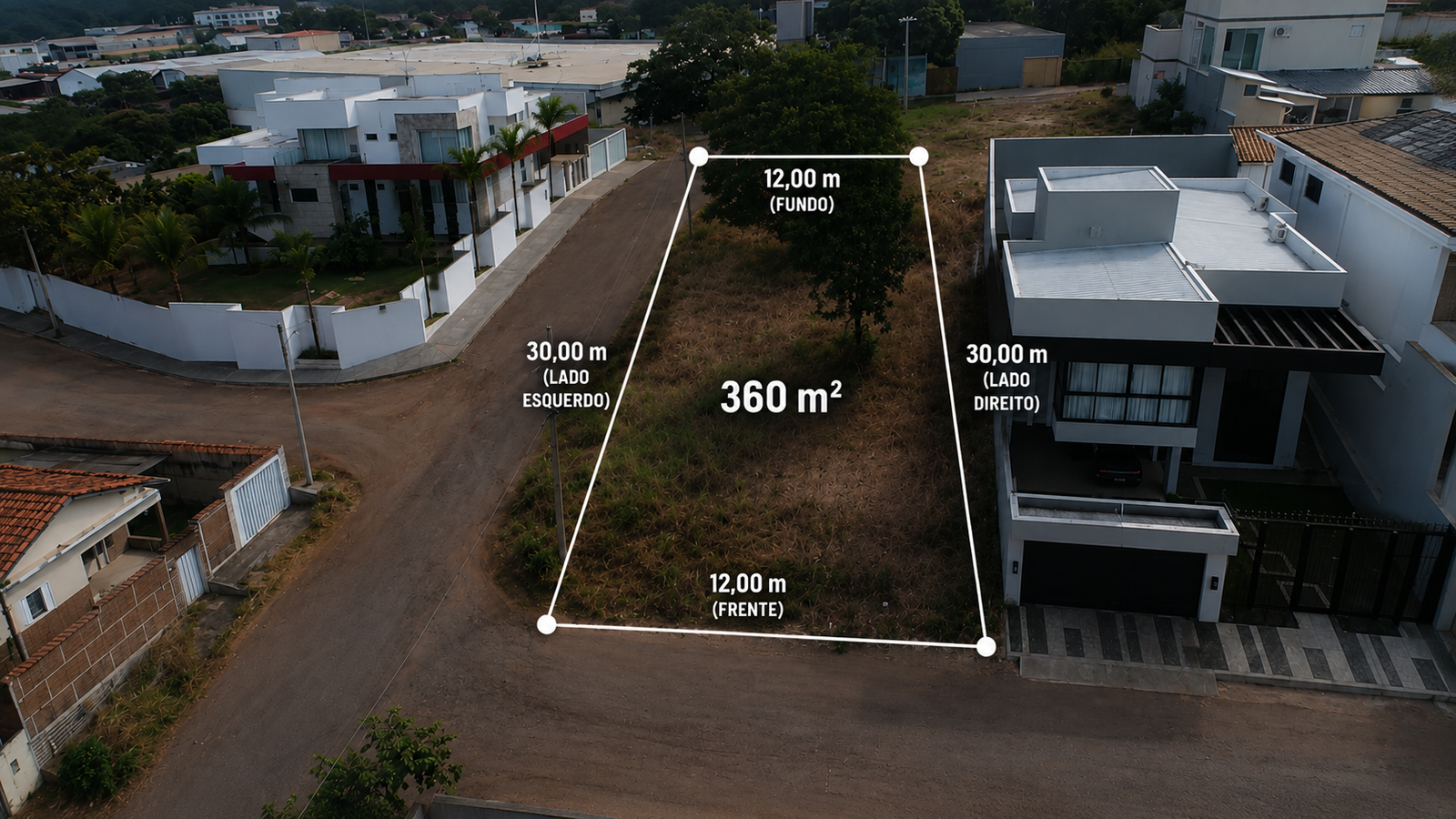 Terreno ao próximo do Nilo e do Shopping